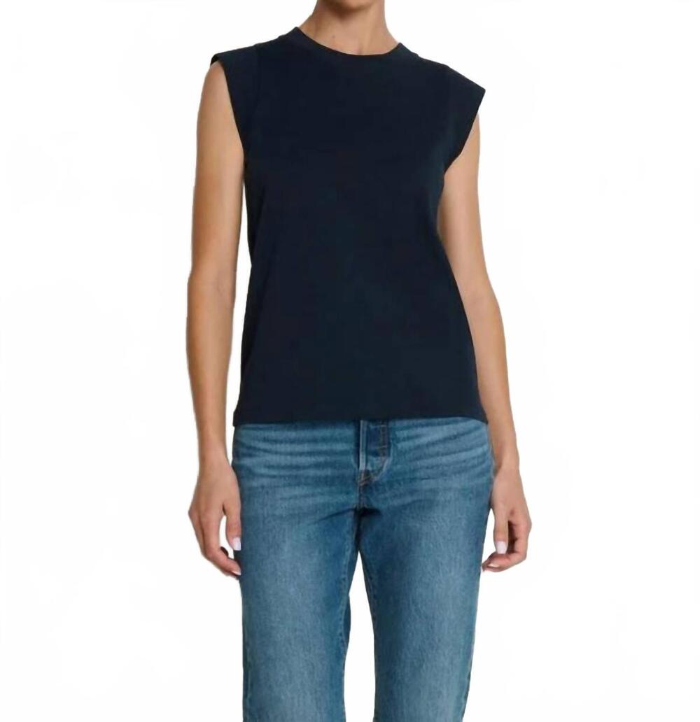 NEW NATION LTD patti muscle tank top in night sky
